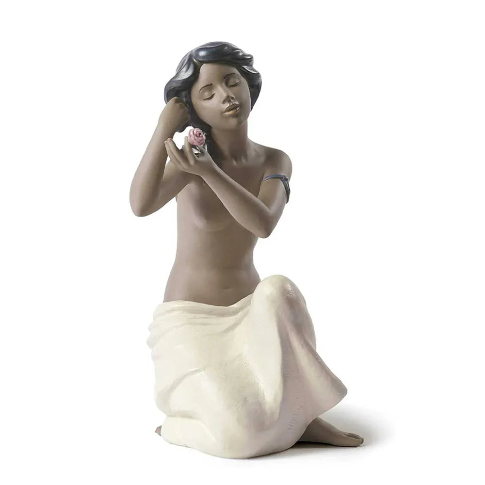 NAO "Nude with Flower" - Female Figurine