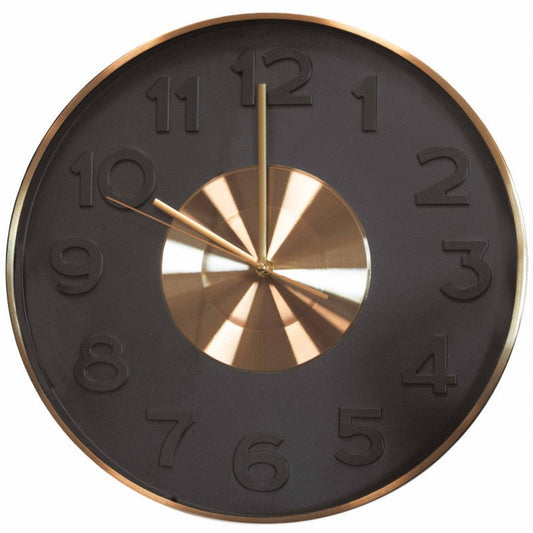 Orologio da Parete "Vintage" di Brandani - Oro e Nero