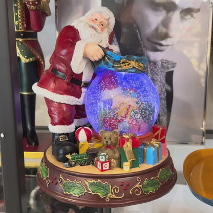 Carillon "Globo Innevato" Magic X'Mas con Luci e Musica