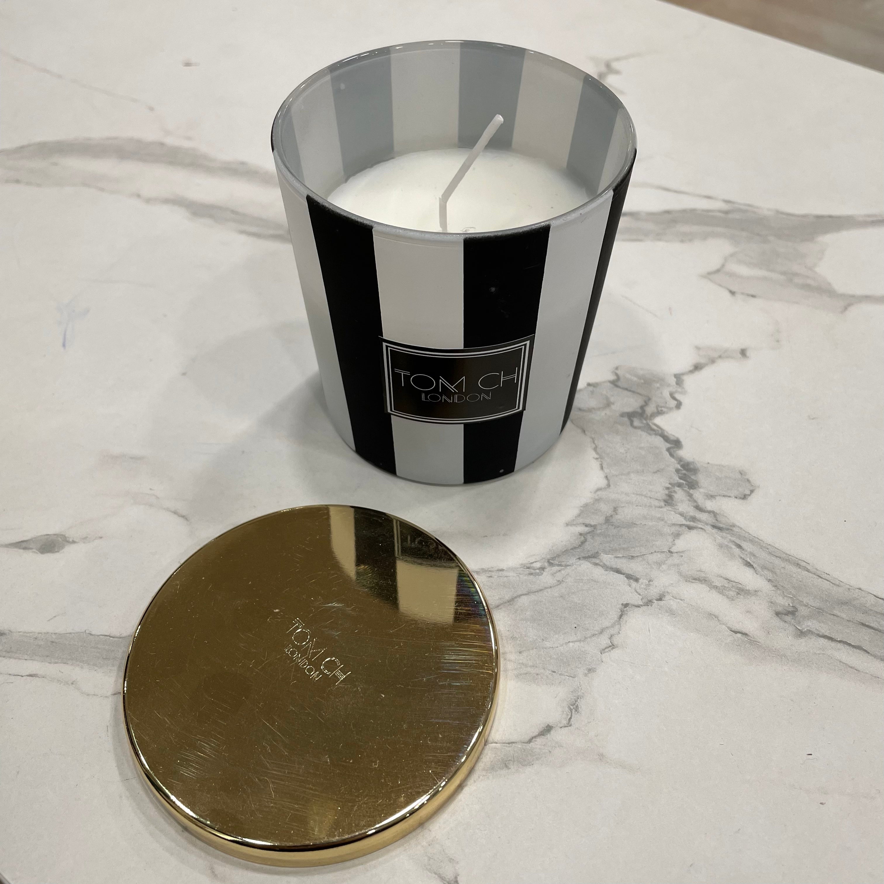 Candela Profumata "Superior" con Coperchio in Metallo - TOM-CH London
