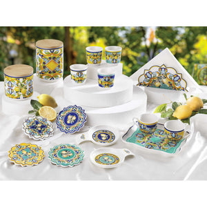 Set 4 Bicchierini Decorati - Brandani “Citrus”