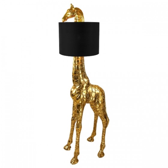 Lampada da Terra Gigante - Giraffa Oro "GiGi" - Warner Voss