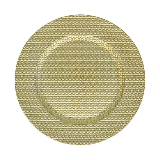 Sottopiatto Intreccio Oro di Brandani - Set 4 pz.