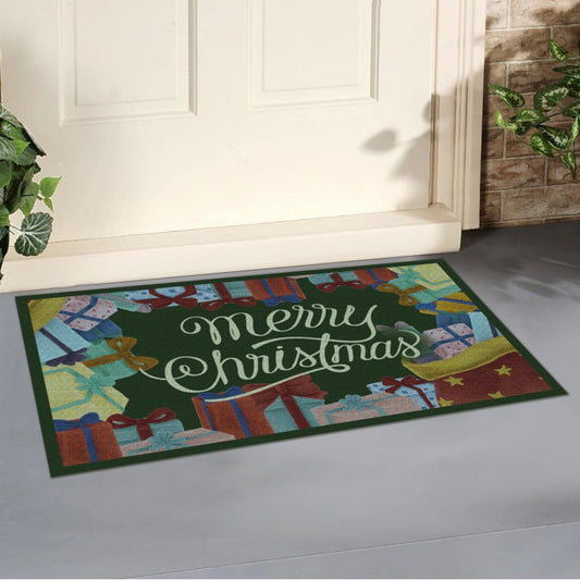 Zerbino “Merry Christmas” in PVC - 39x58cm