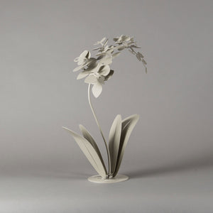 Pianta Decorativa in Metallo - Orchidea di "Arti e Mestieri"