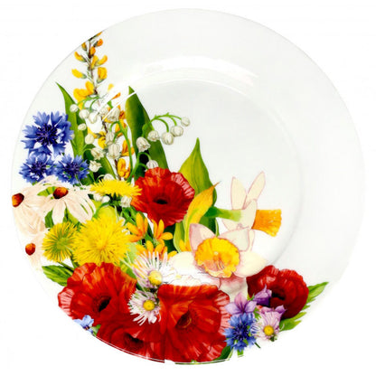 Servizio di Piatti per 6 Persone - Brandani "Fiori di Campo"
